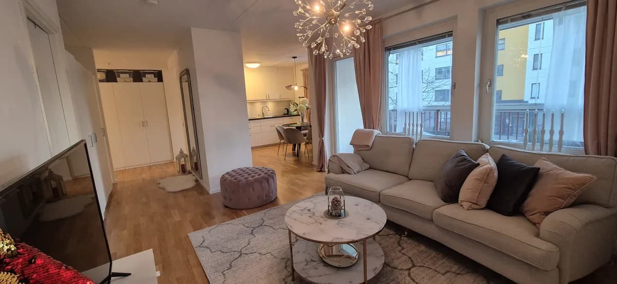 Lägenhet på Alva Myrdals Gata i Hägersten