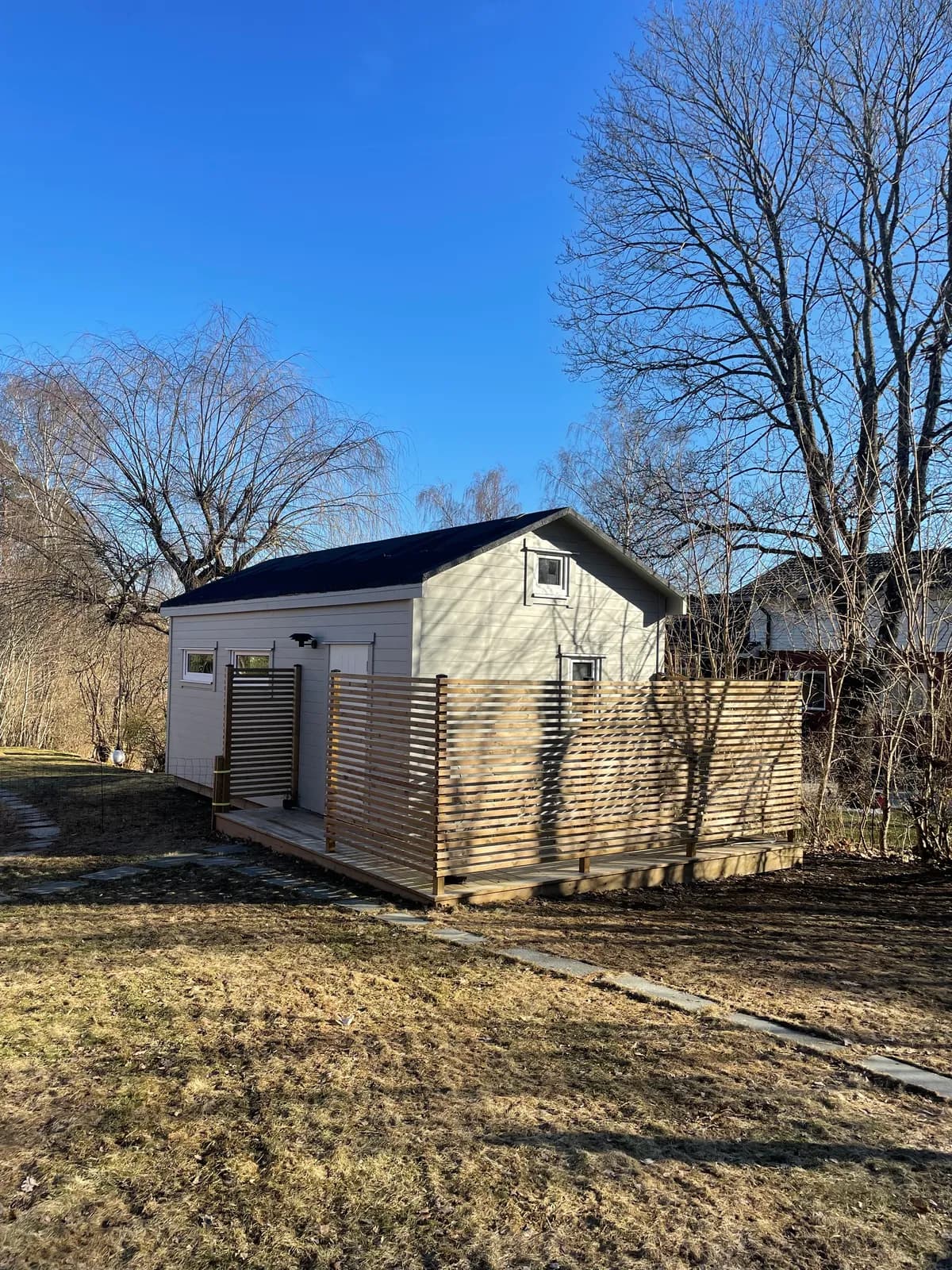 Stuga på Röhällsvägen i Täby