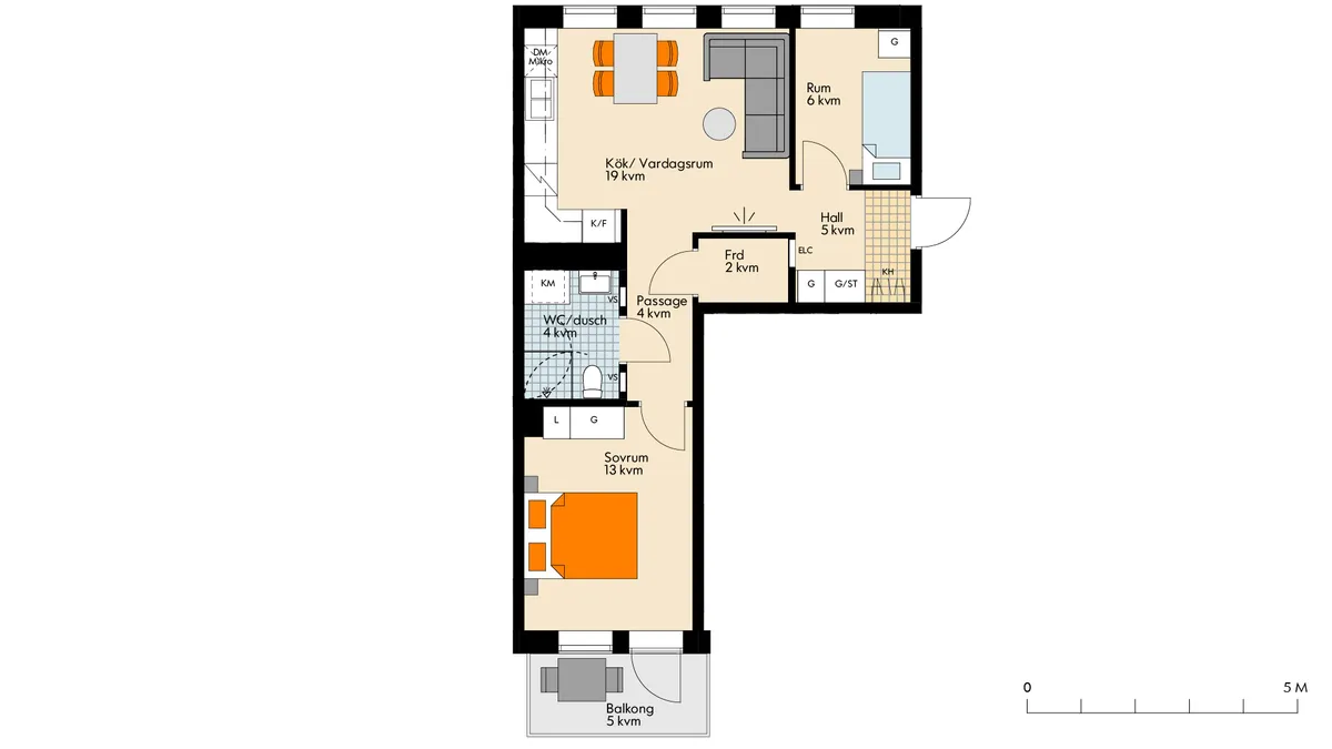 Hyreslägenhet på Västerås i vasteras