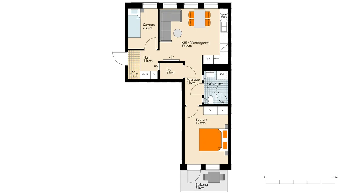 Hyreslägenhet på Västerås i vasteras