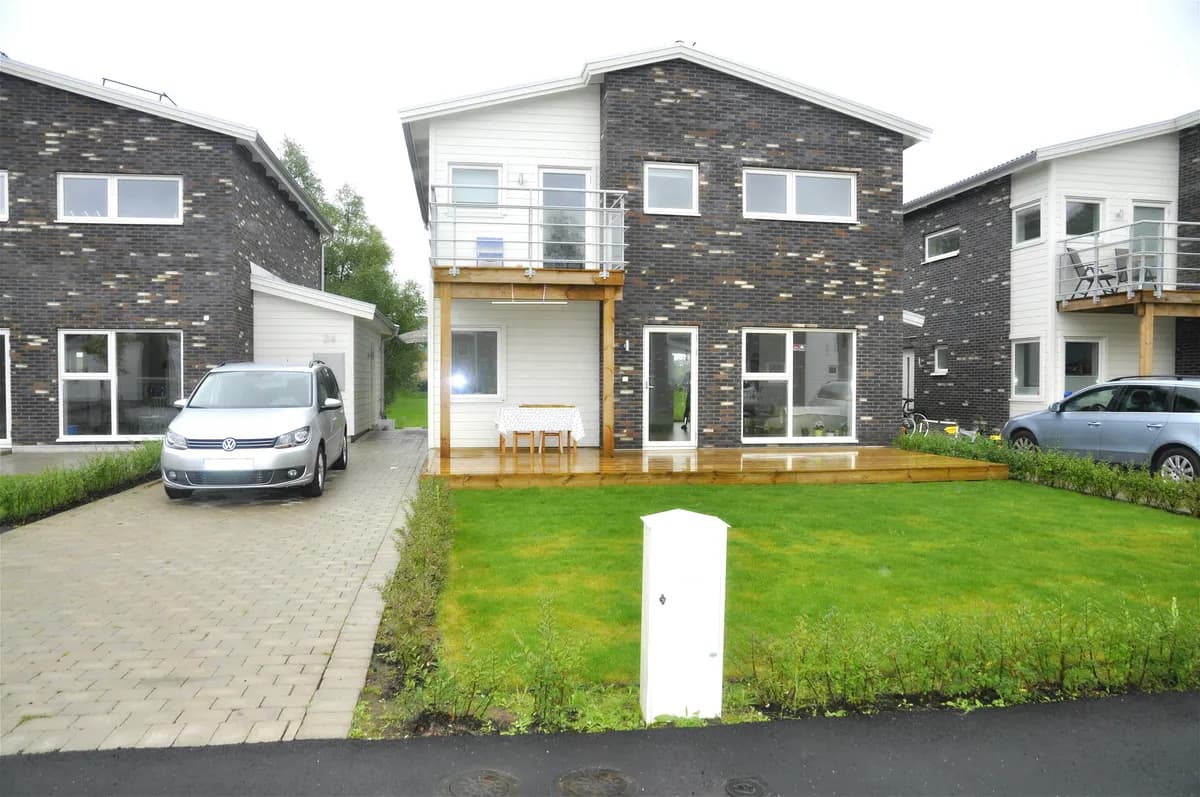 Hus på Tågvägen i Hjärup