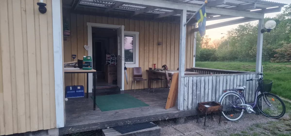Hus på Gamla vägen i Herrljunga
