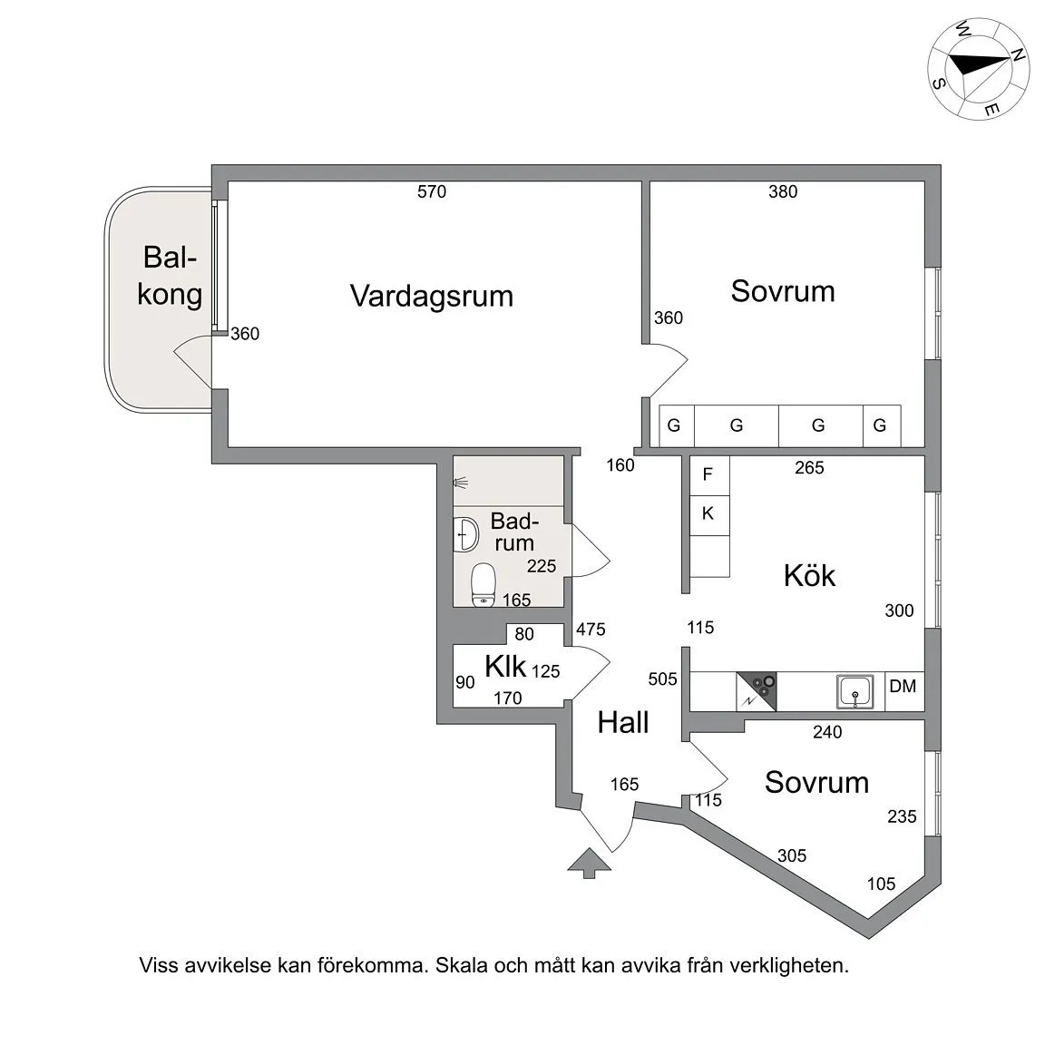 Lägenhet på Värnstigen i Segeltorp