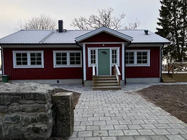 Hus på Backgården i Skara