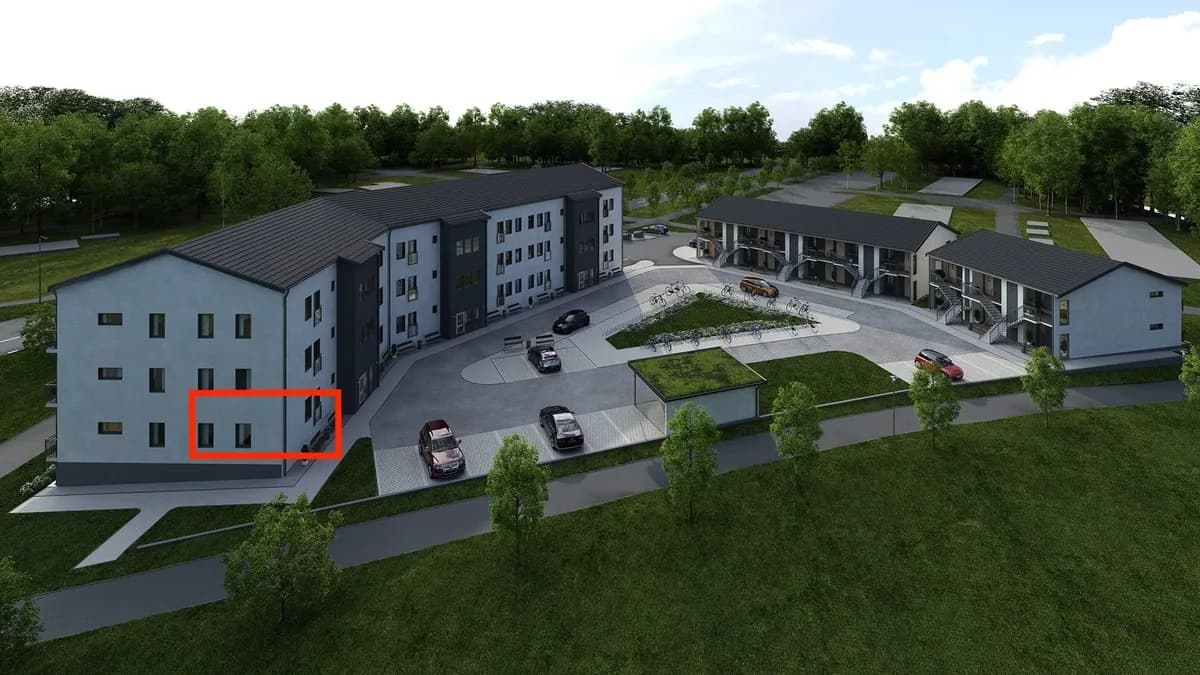 Hyreslägenhet på Hässelby i hasselby