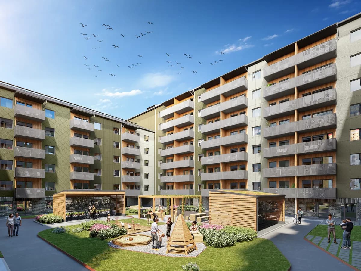 Hyreslägenhet på Sundsvall i sundsvall