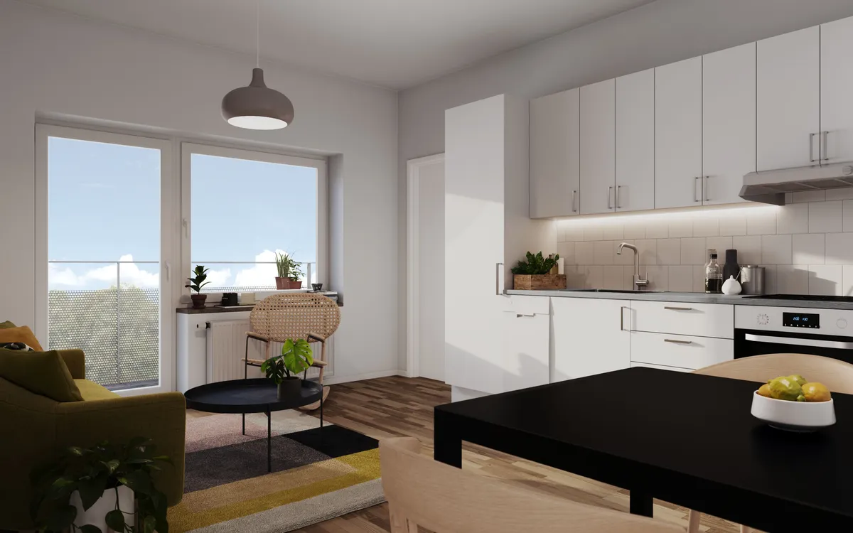 Hyreslägenhet på Täby i taby