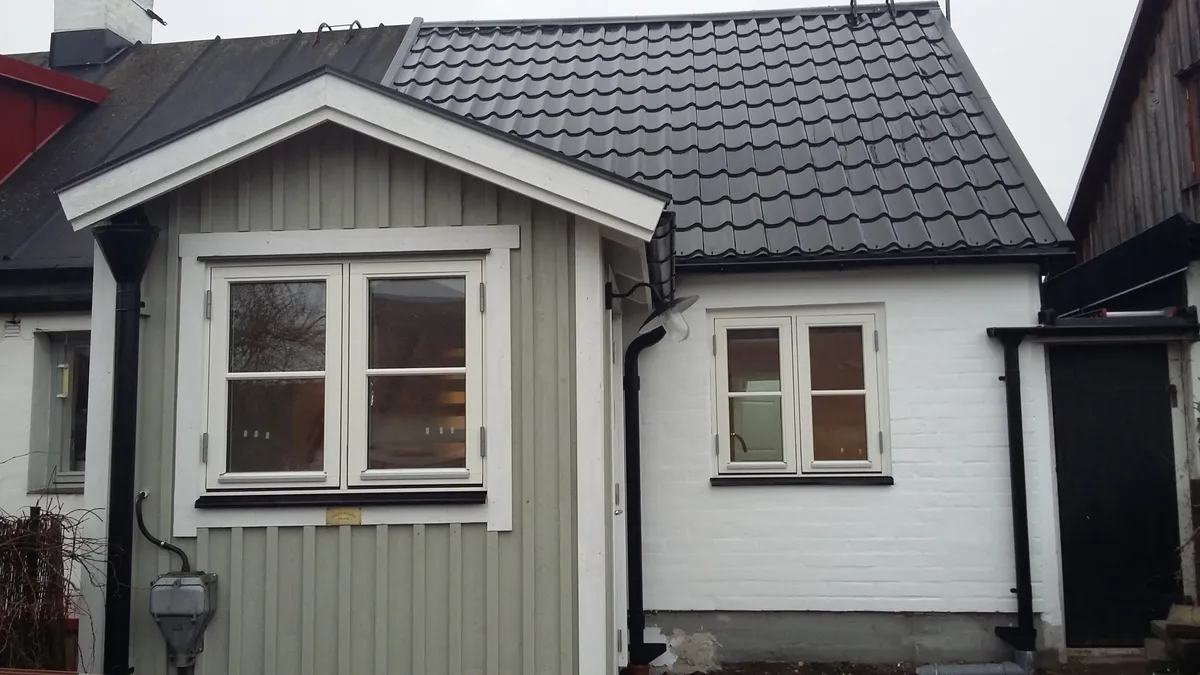 Parhus på Valborgsgatan i Limhamn