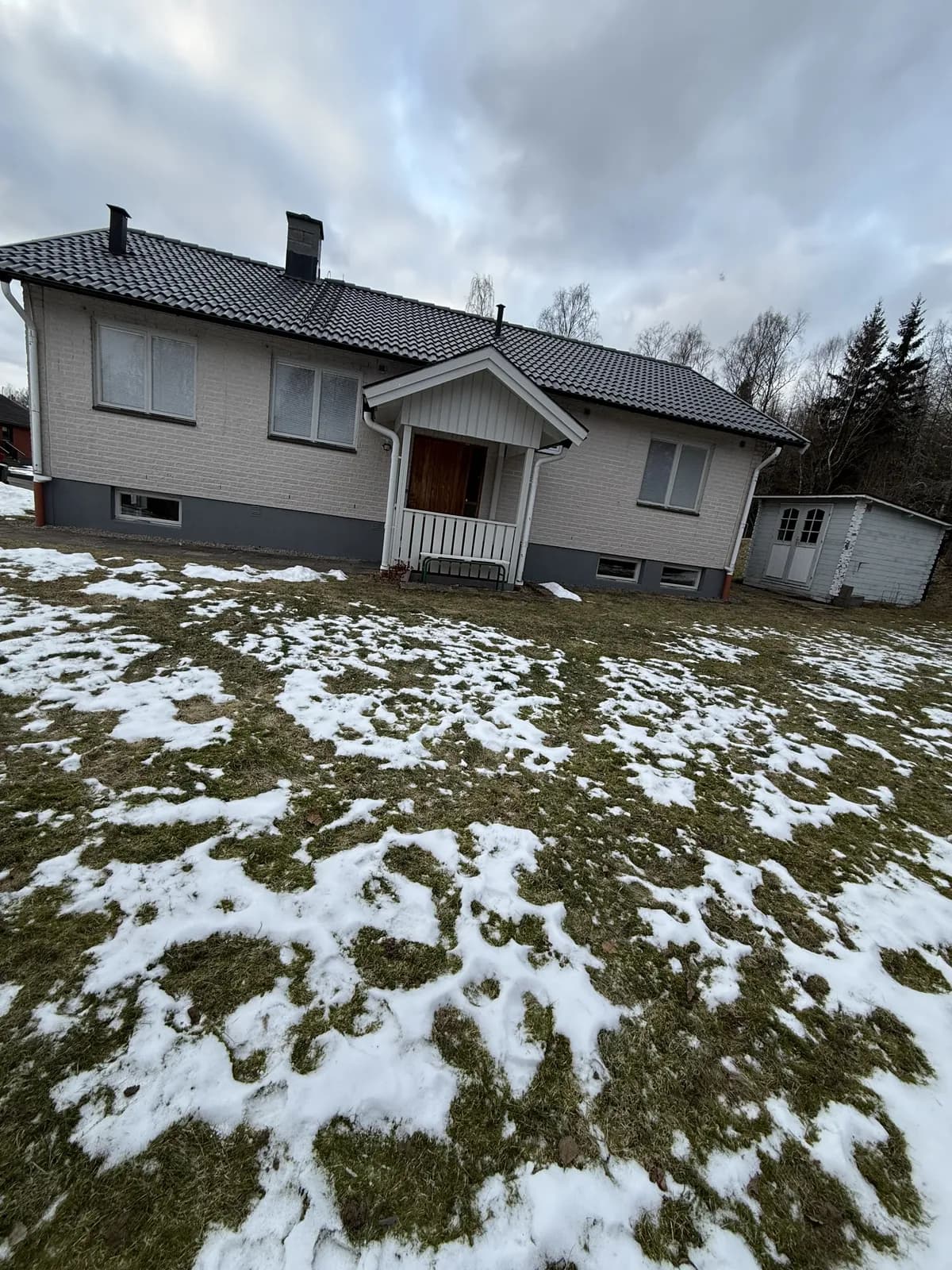 Hus på Granelundsvägen i Värnamo