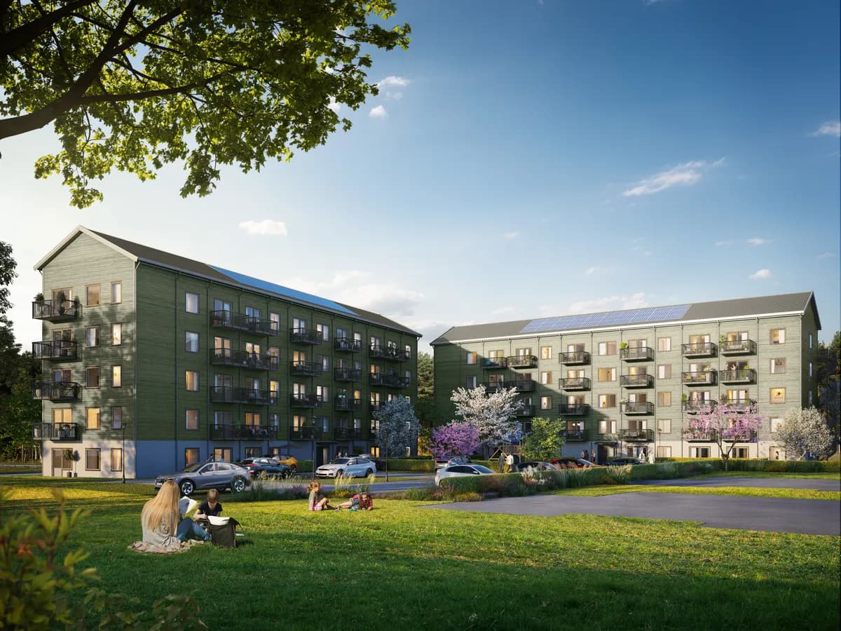 Lägenhet på Trapetsgatan i Ängelholm