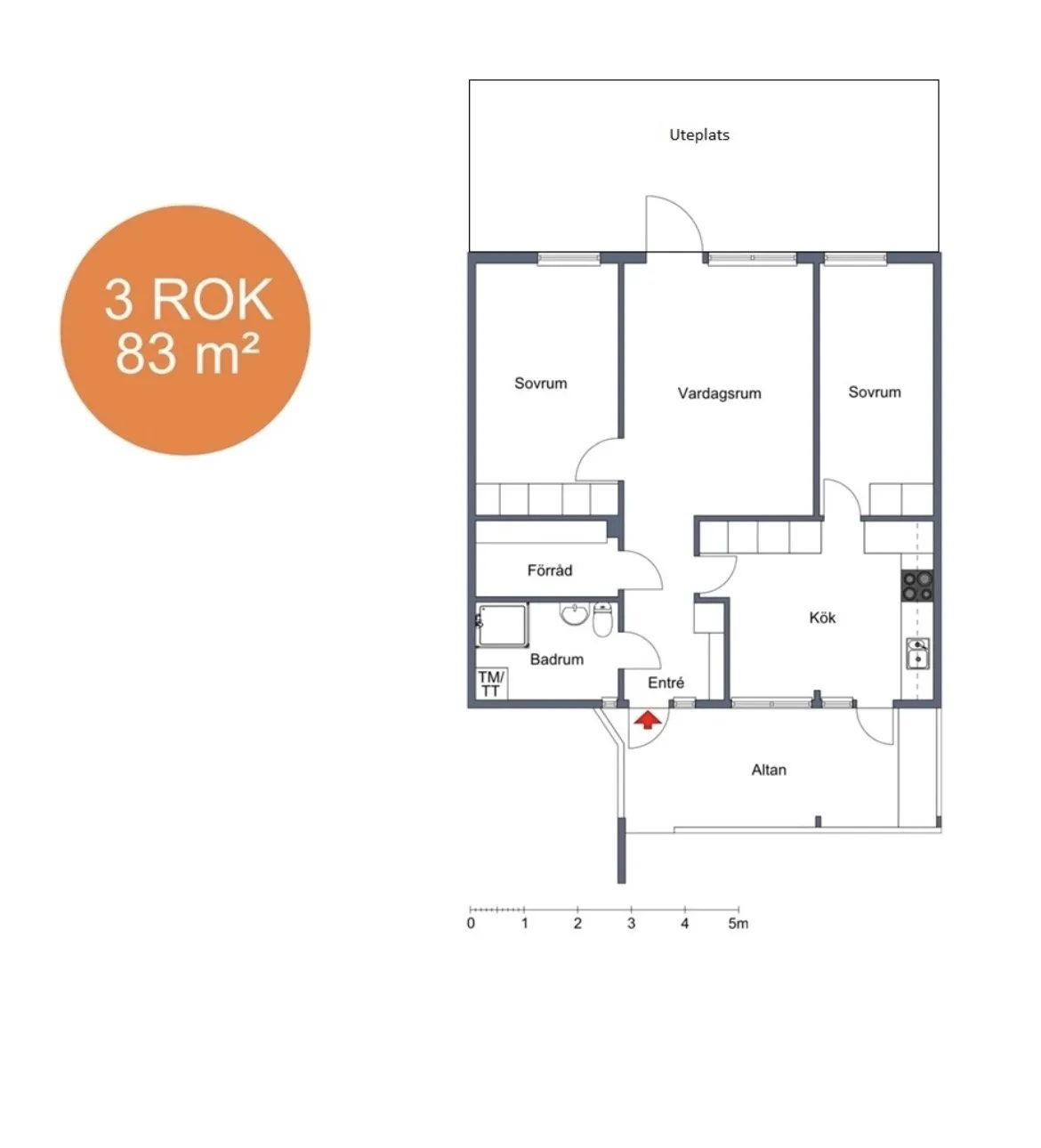 Hyreslägenhet på Örebro i orebro