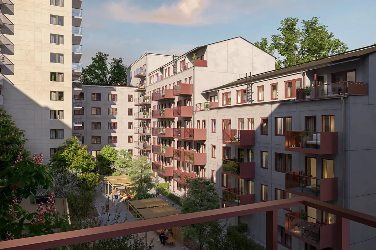Lägenhet på Zachrisbergsgatan i Stockholm