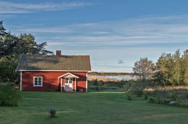 Stuga på Värmlands-Säby i Kristinehamn