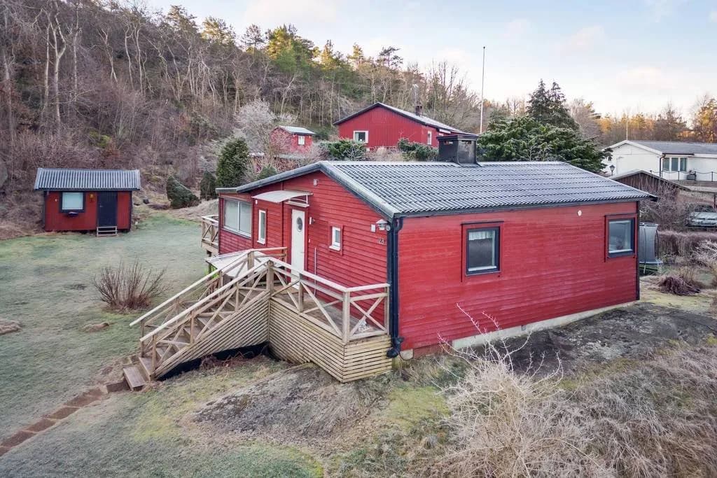 Hus på Skogsviksvägen i Torslanda