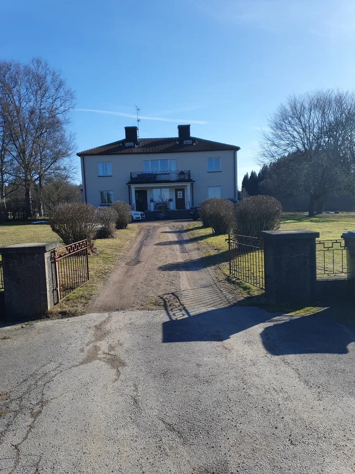 Hus på Djursdala By i Södra Vi