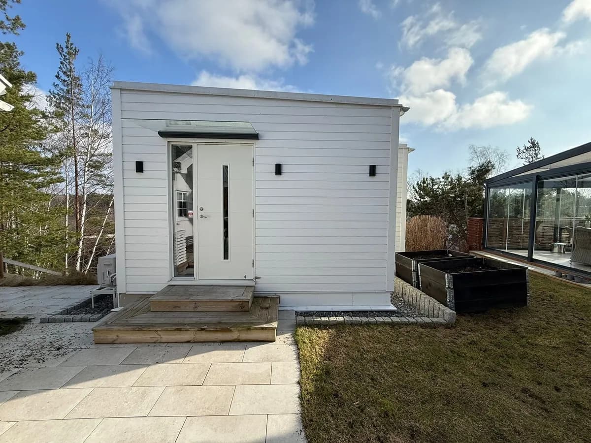 Hus på Getvägen i Täby