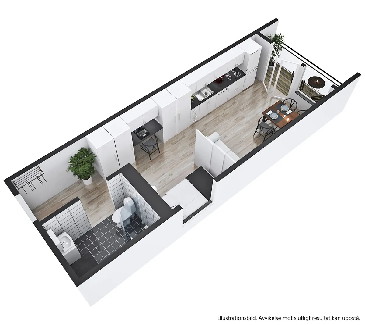 Lägenhet på Vintergatan i Karlstad