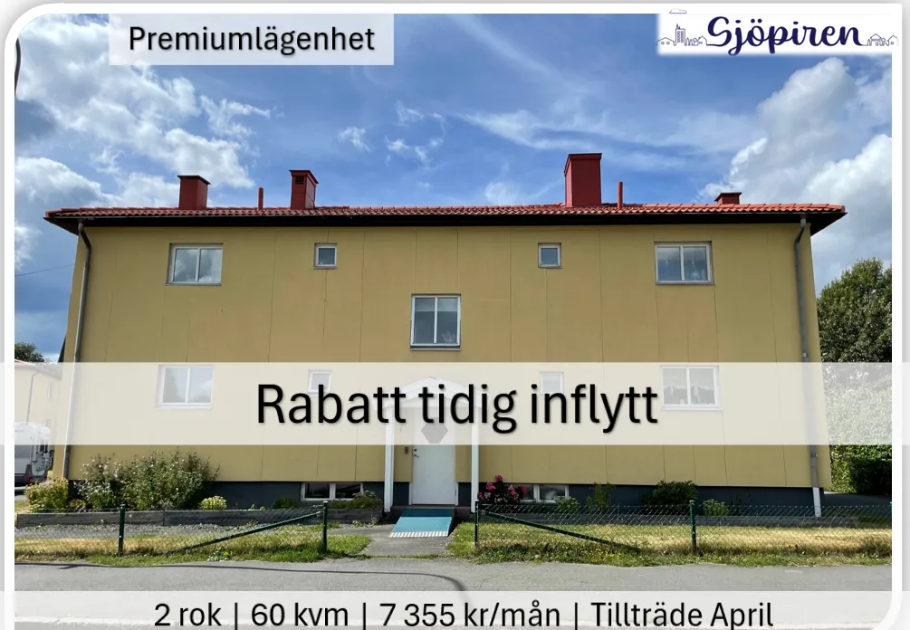 Hyreslägenhet på Nässjö i nassjo