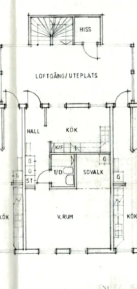 Lägenhet på Dammgatan i Oskarshamn