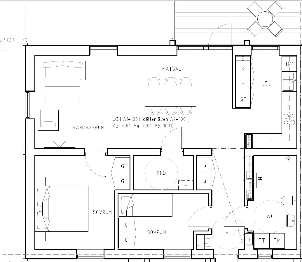 Hyreslägenhet på Vara i vara