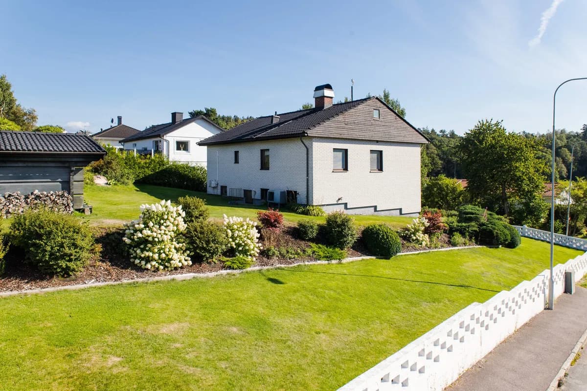 Hus på Långhagsgatan i Hisings Backa