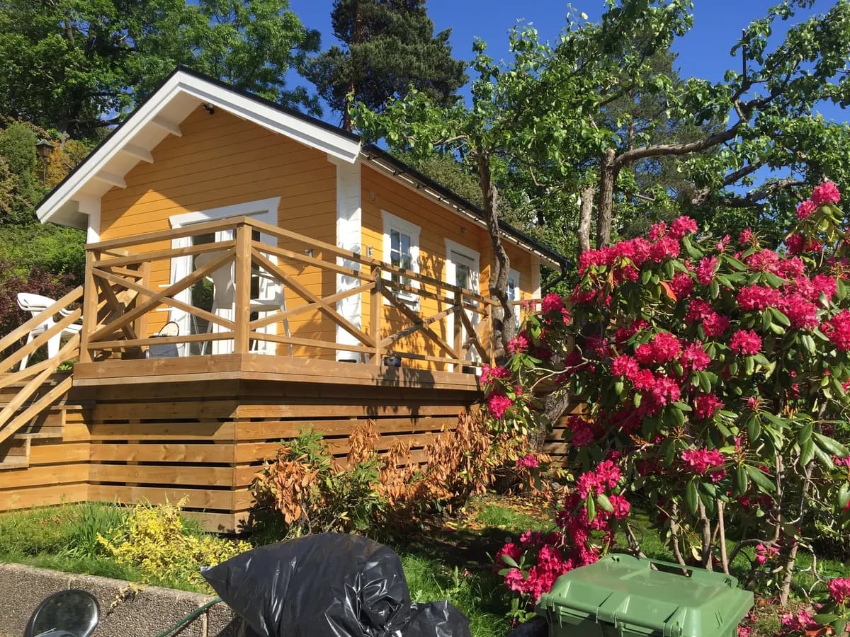 Stuga på Södra Kungsvägen i Lidingö