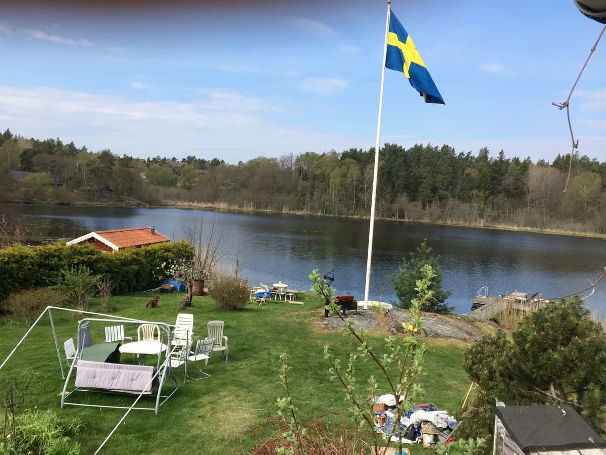 Hus på Trasthagen i Lidingö