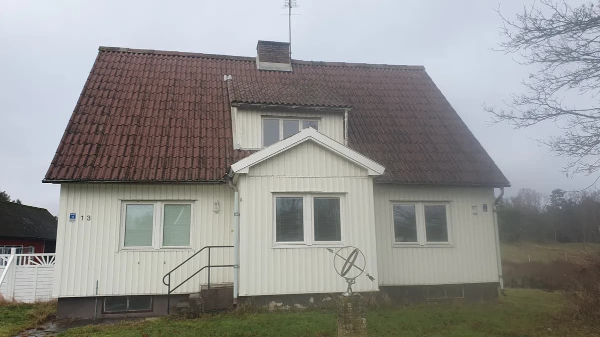 Hus på Röshultsvägen i Hörja