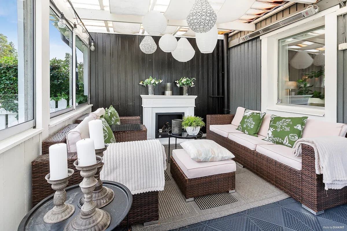 Parhus på Hasselnötsvägen i Järfälla