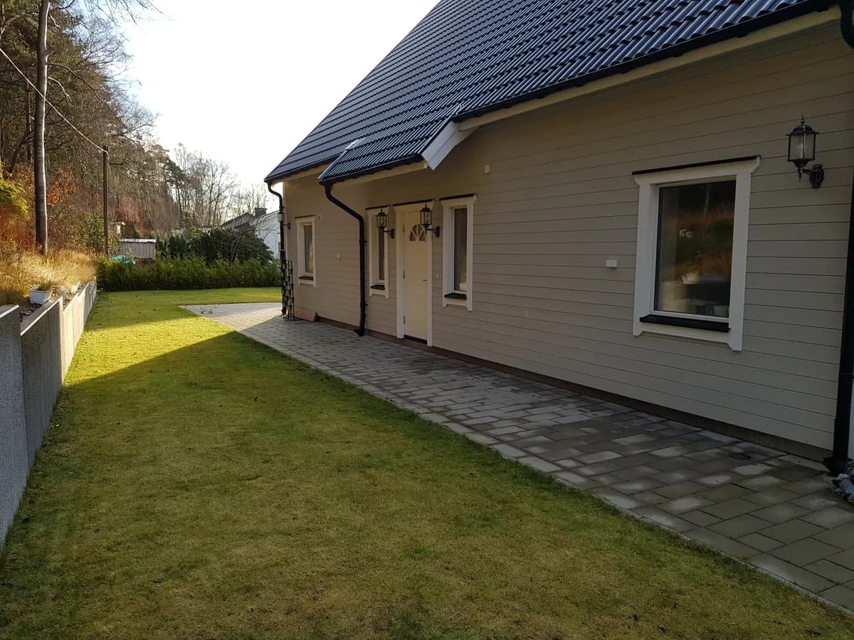 Hus på Skogsvägen i Göteborg