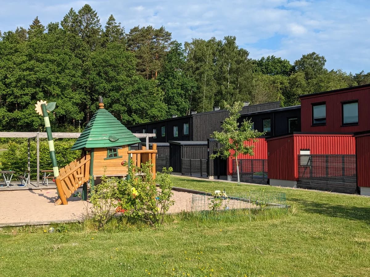 Radhus på Tvärflöjtsgatan i Västra Frölunda