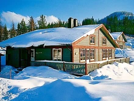 Stuga på Pistvägen i Transtrand