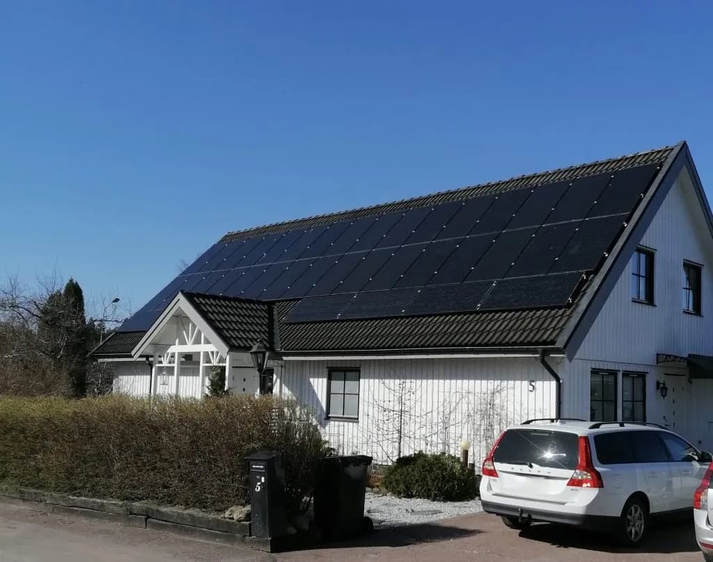 Hus på Mor Märtas väg i Karlstad