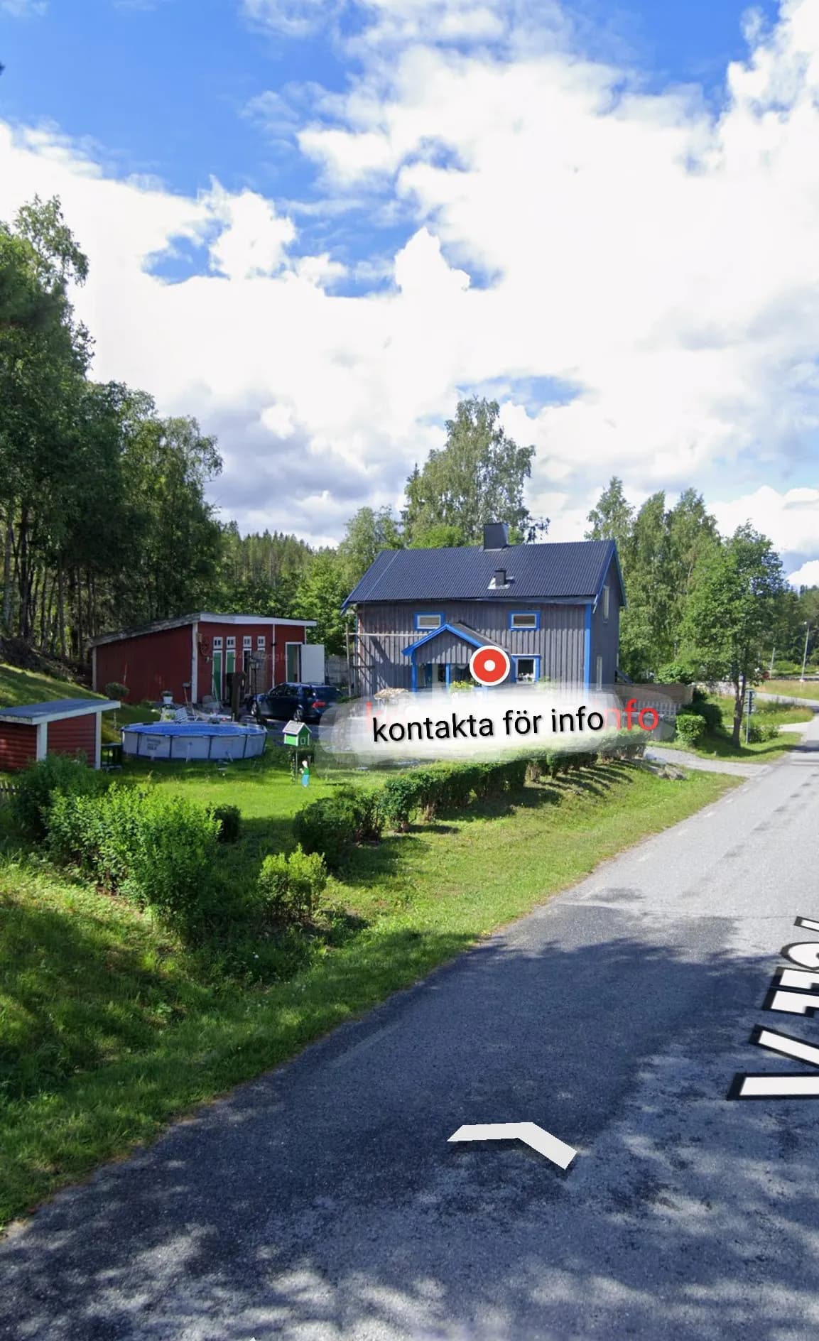 Hus på Saltvik i Härnösand