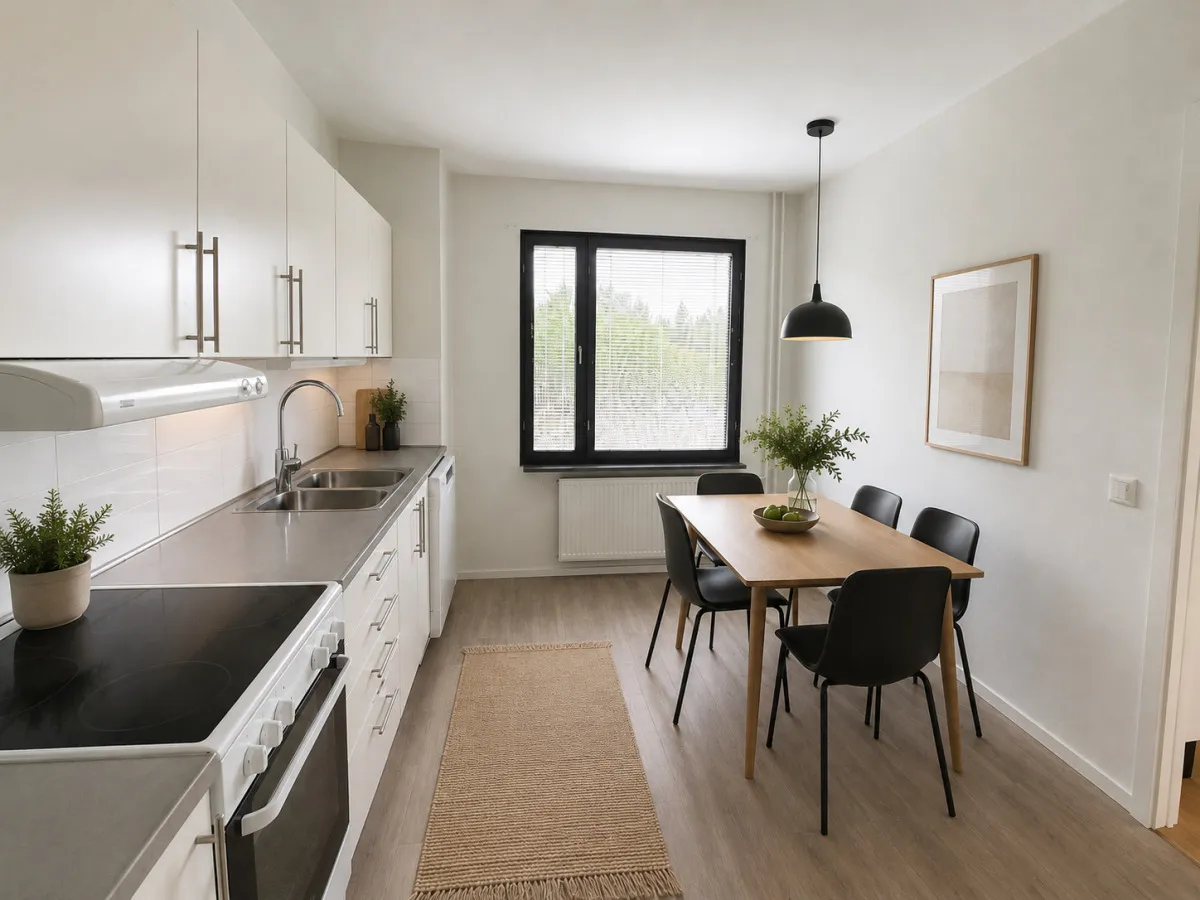 Hyreslägenhet på Sandviken i sandviken