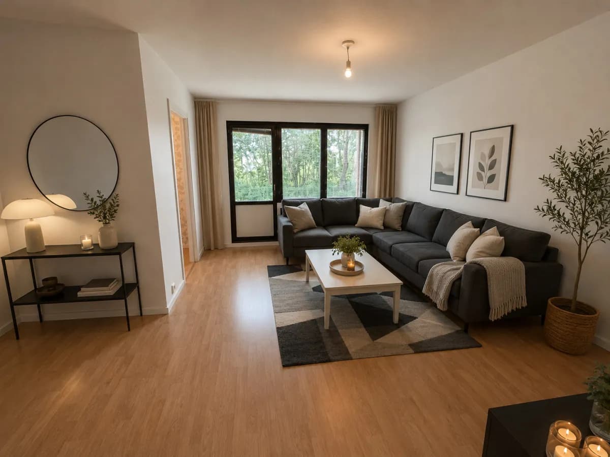 Hyreslägenhet på Sandviken i sandviken