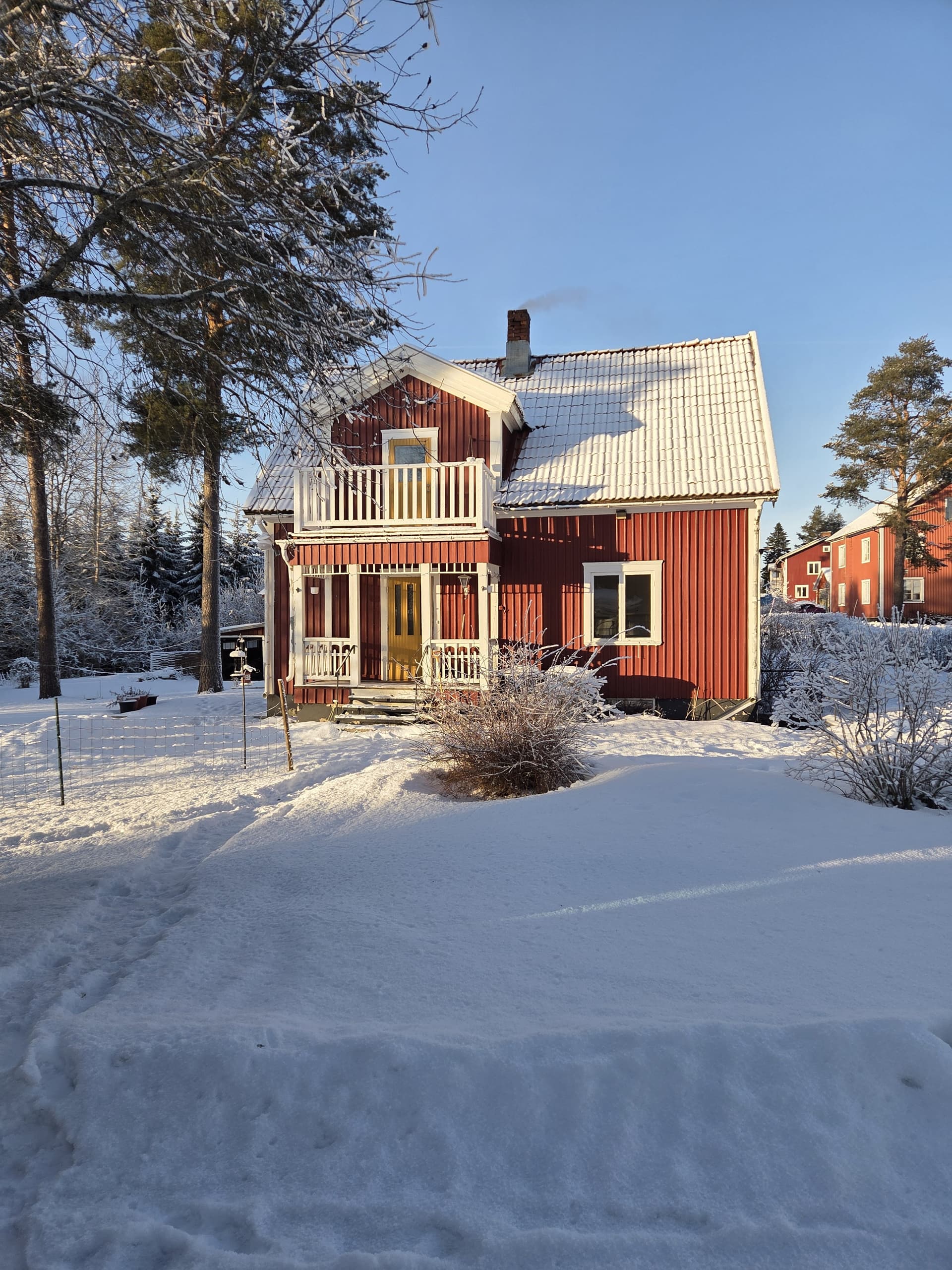 Hus på Vebomark i Lövånger