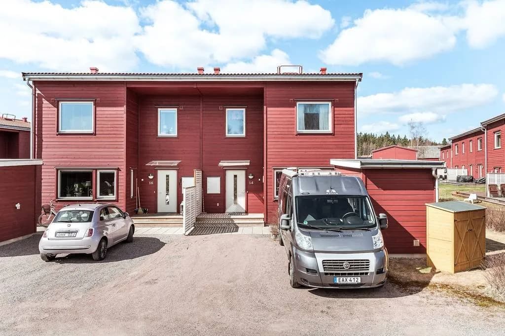 Parhus på Lindstigen i Borlänge