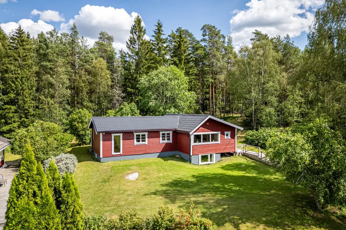 Hus på Fågelsunda i Vallentuna