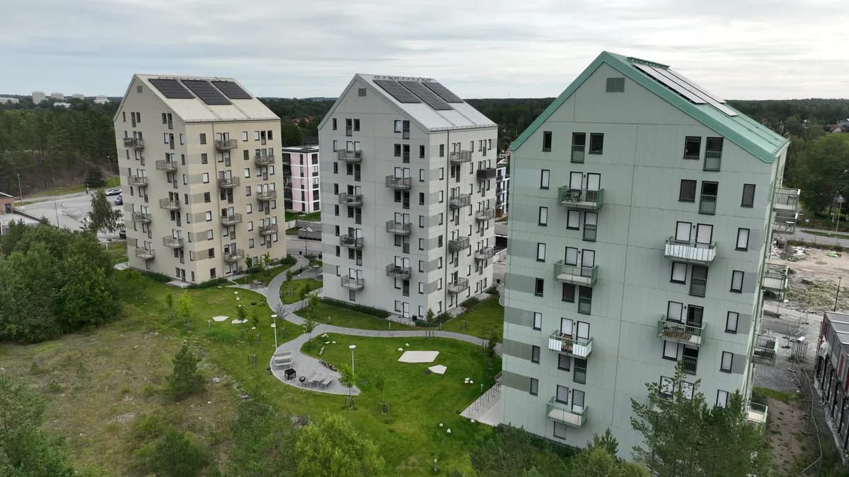 Lägenhet på Trollsländevägen i Tumba