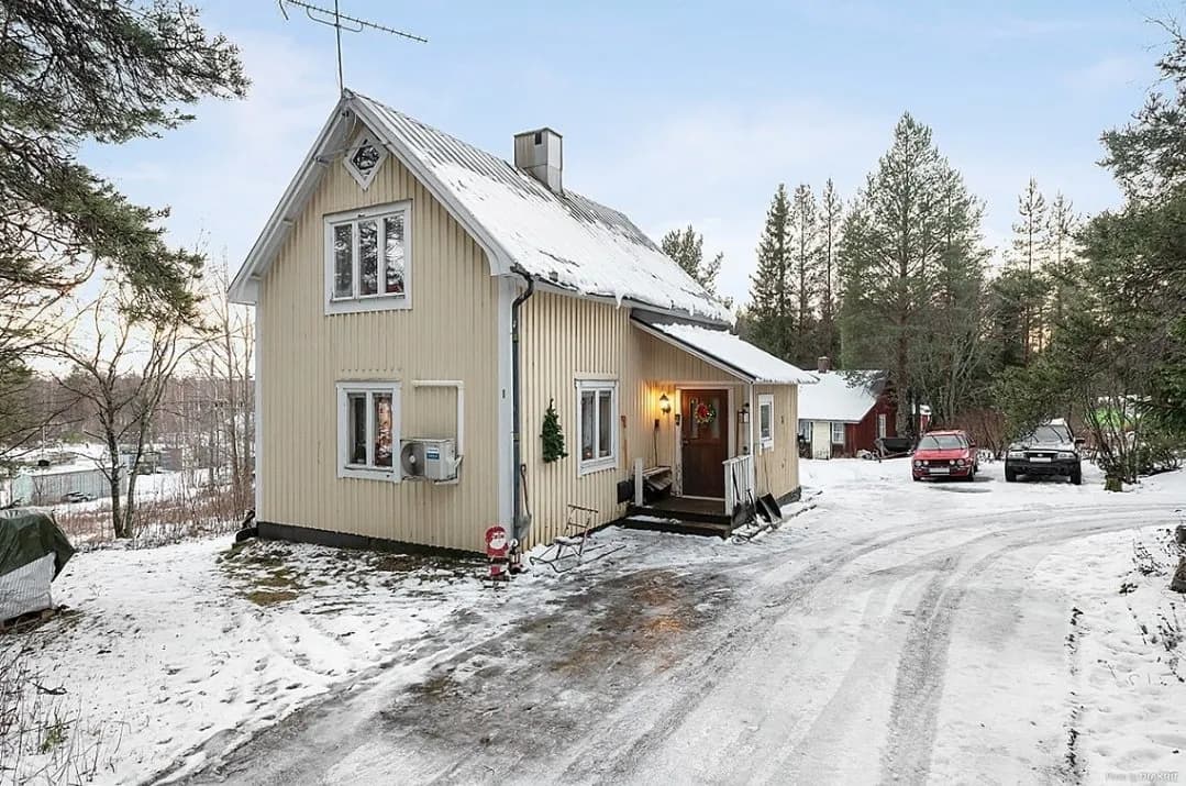 Hus på Smedjevägen i Töre