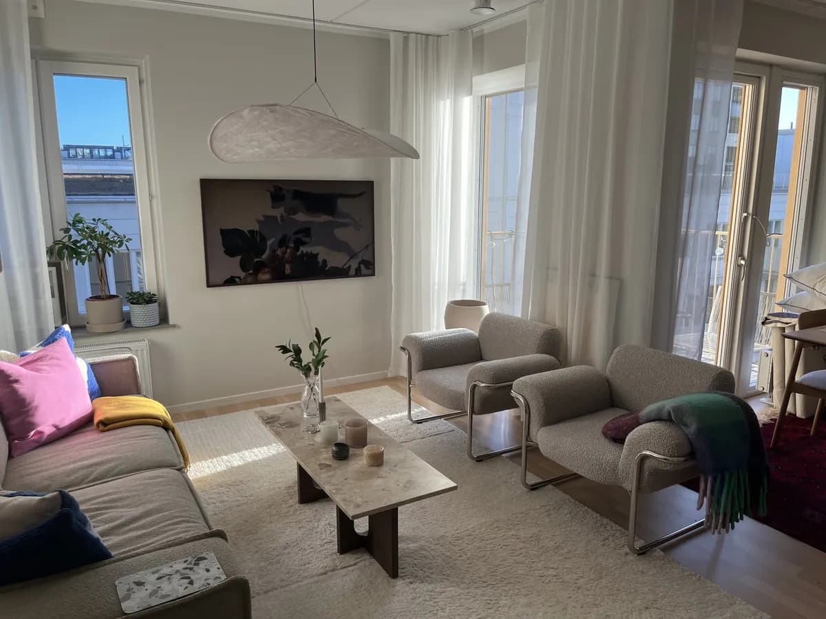 Lägenhet på Sonja Kovalevskys Gata i Stockholm