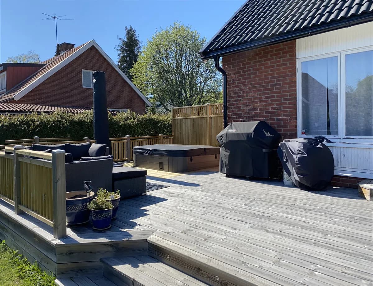 Hus på Kometvägen i Järfälla