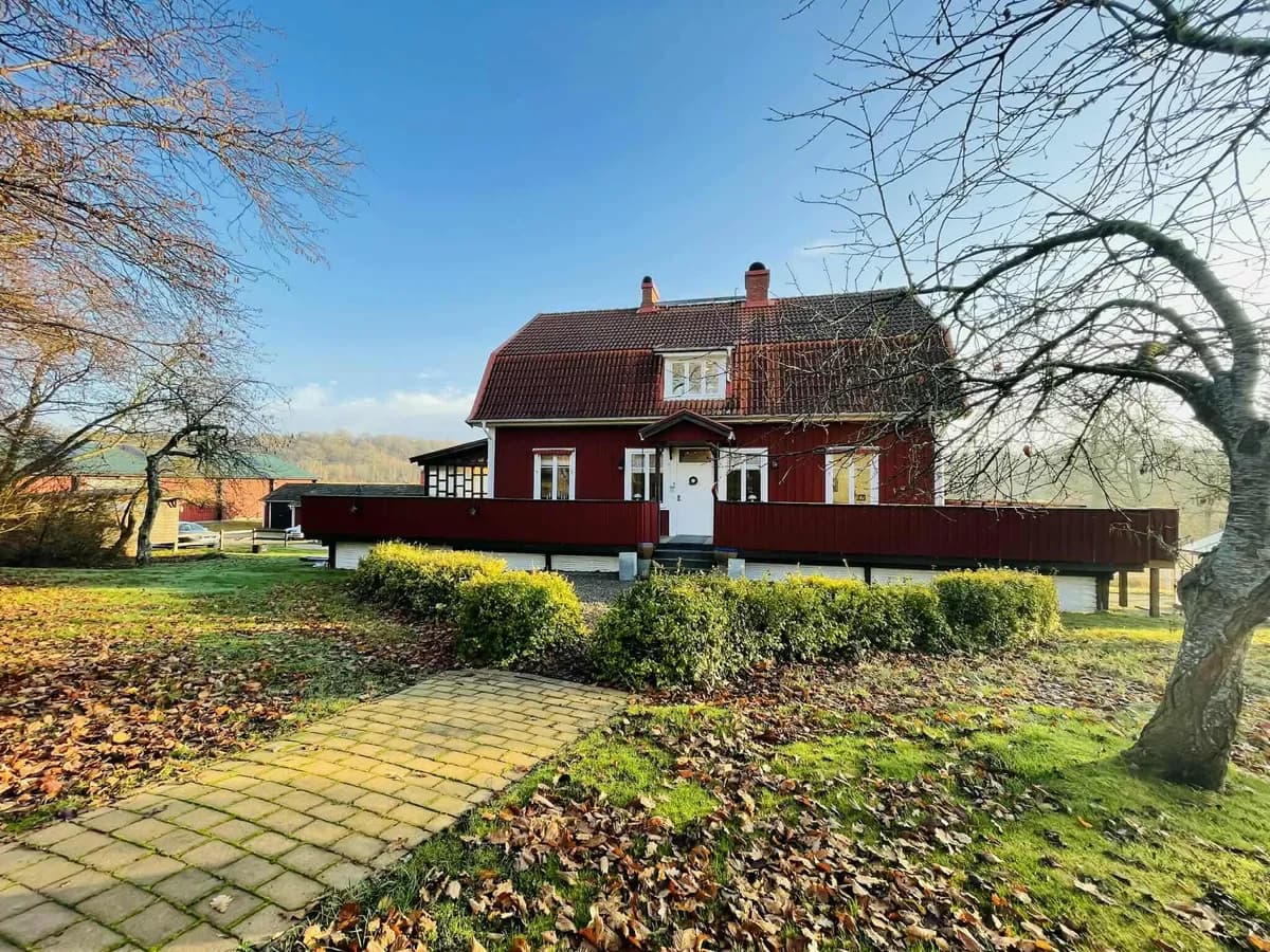 Hus på Gamla Dalbyvägen i Nättraby