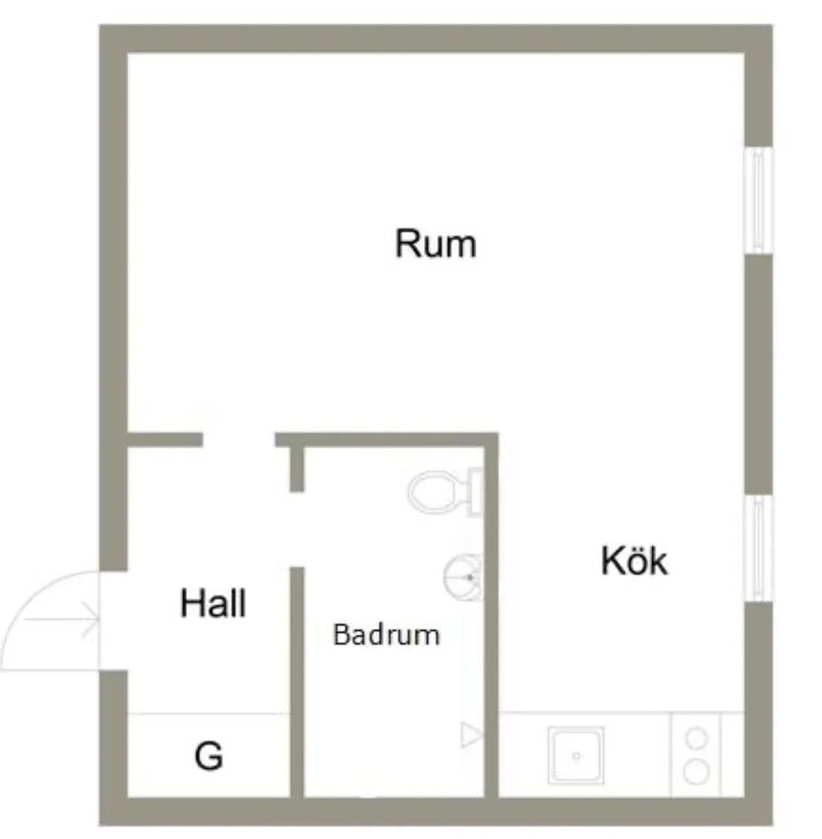 Lägenhet på Terapivägen i Huddinge