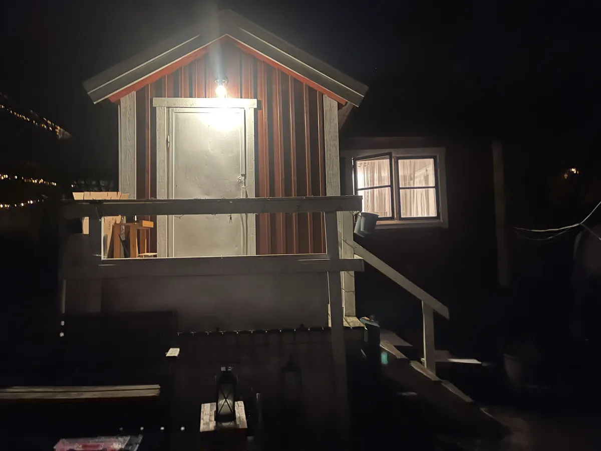 Stuga på Aspvägen i Sollentuna