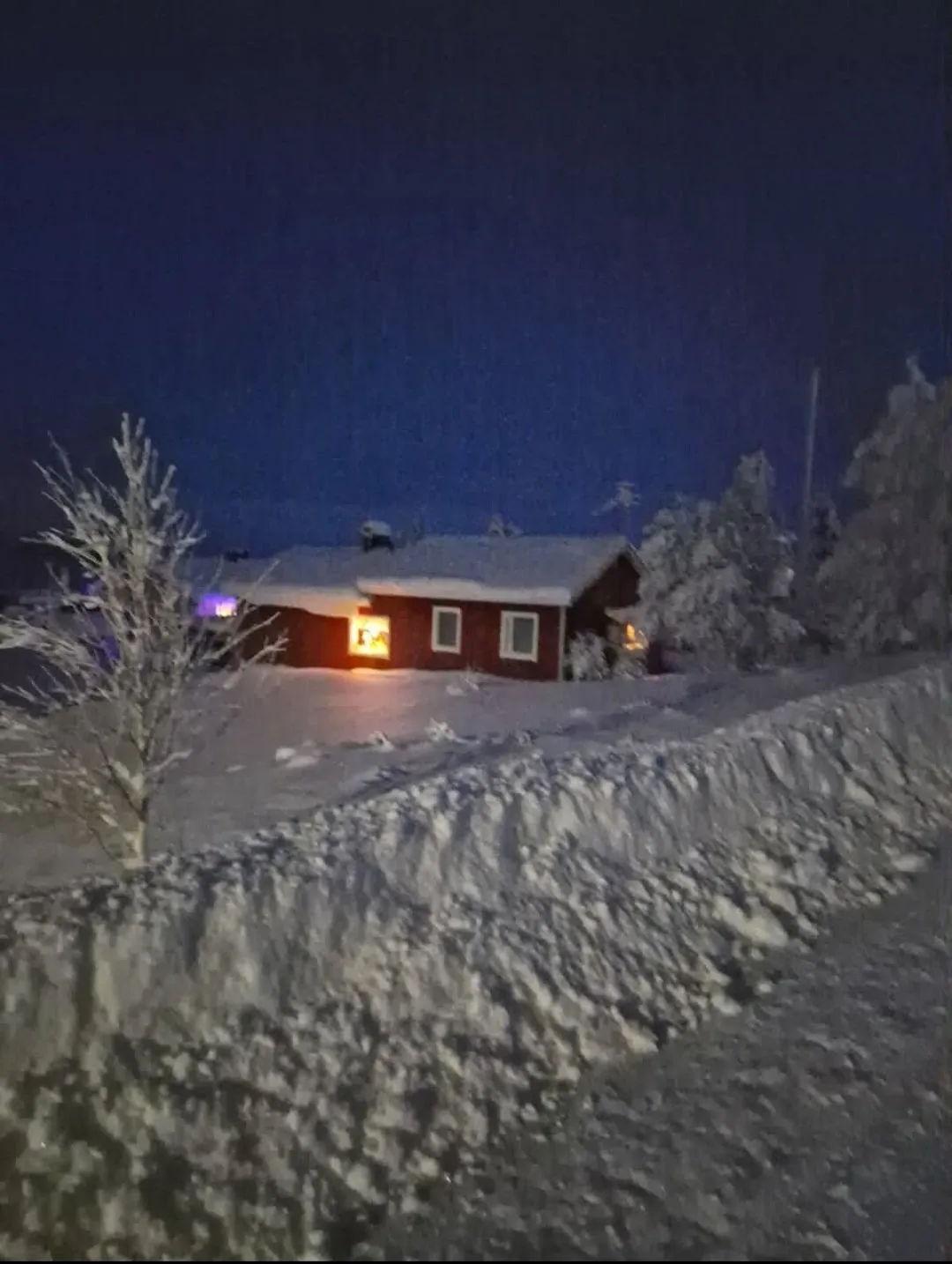 Hus på Övre Soppero i Övre Soppero