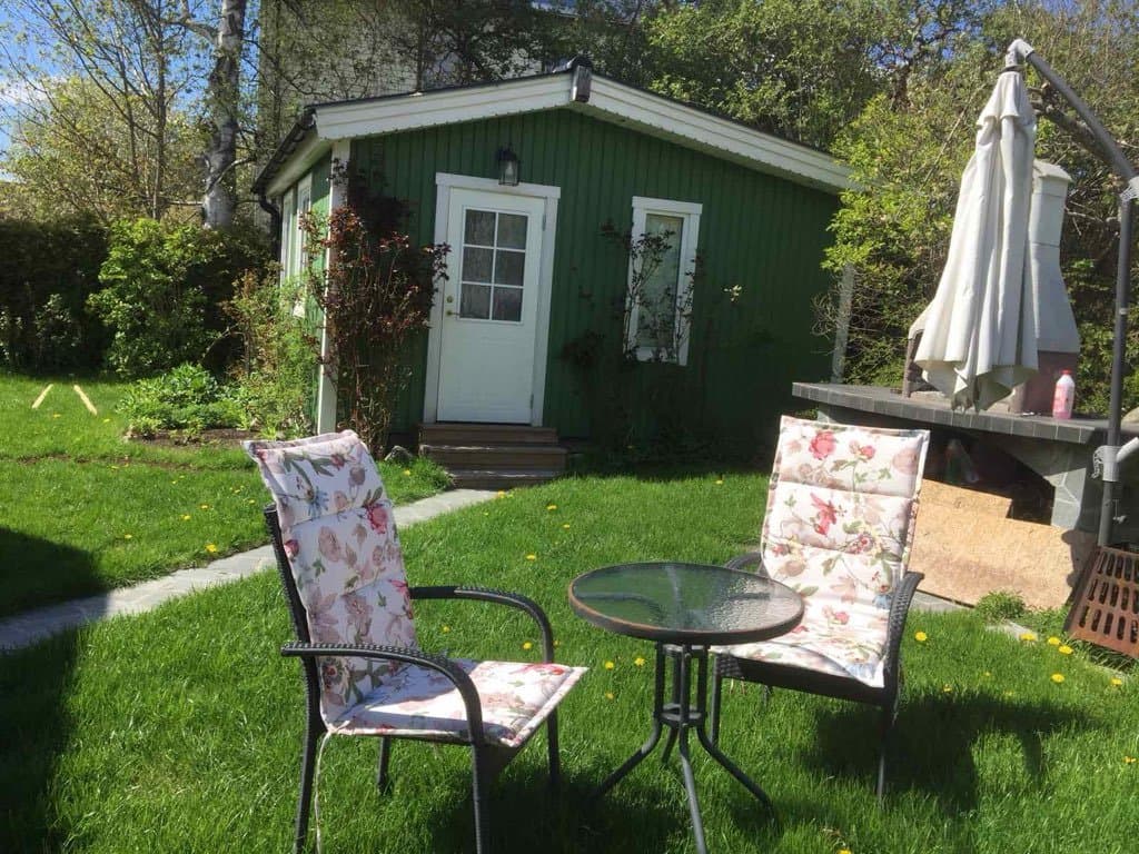 Stuga på Norra Parkvägen i Huddinge