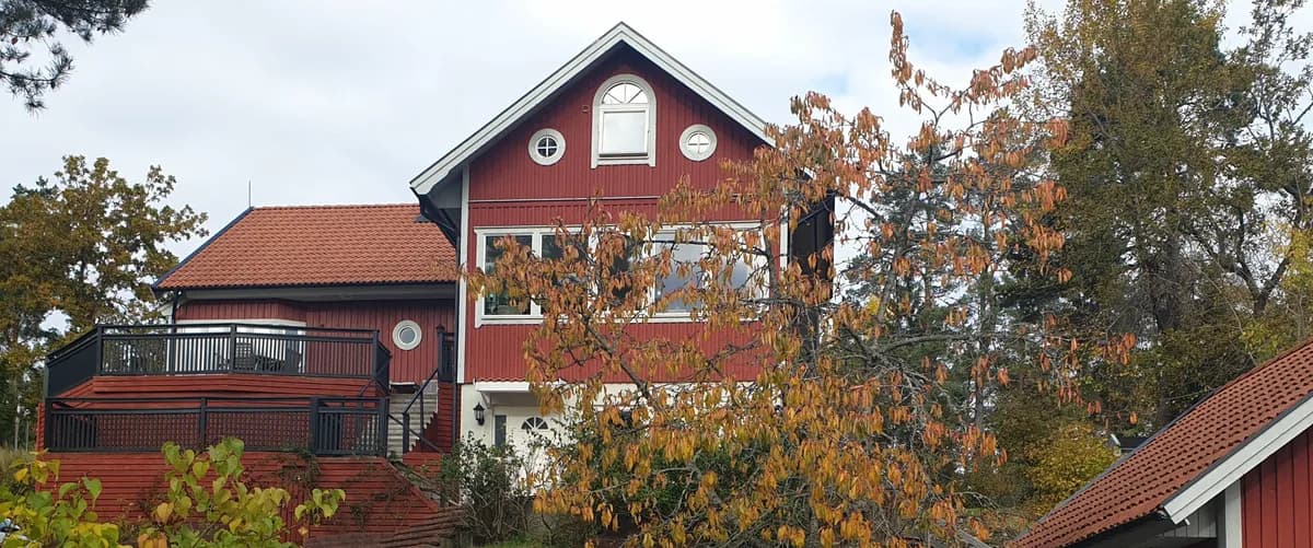Hus på Torparevägen i Tyresö