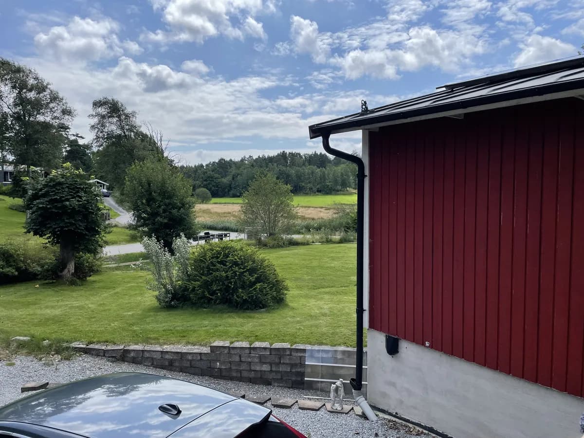 Hus på Röreviken i Myggenäs